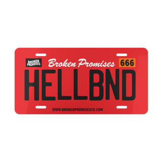 Hellbound Vanity Plate