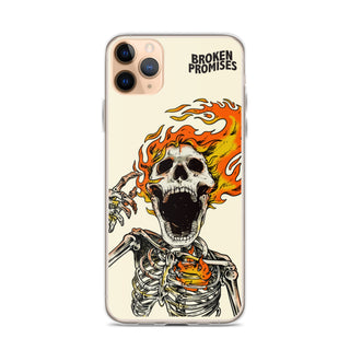 Pyromaniac Cream iPhone Case