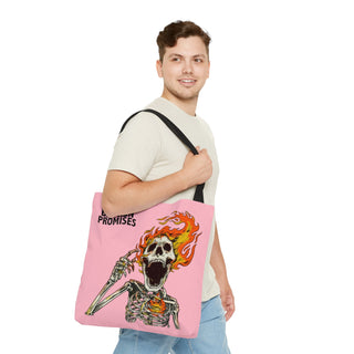 Pyromaniac Tote Bag Pink