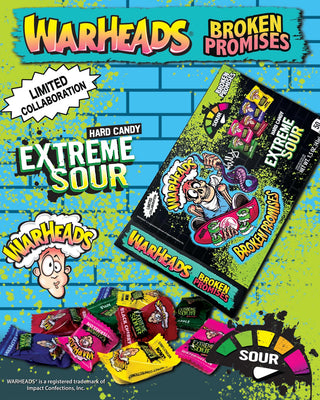 Warheads x Broken Promises: Sweet, Sour, Emotional
