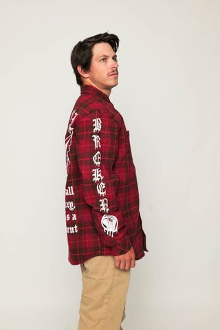 5150 Flannel Red