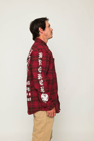 5150 Flannel Red