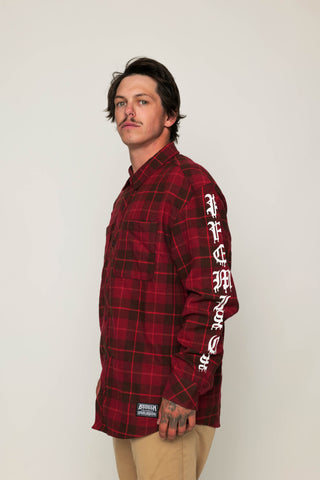 5150 Flannel Red