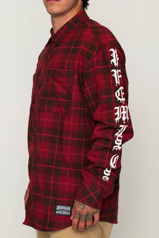 5150 Flannel Red