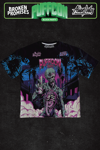 Alien labs x Broken Promises Puffcon Tee