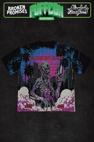 Alien labs x Broken Promises Puffcon Tee