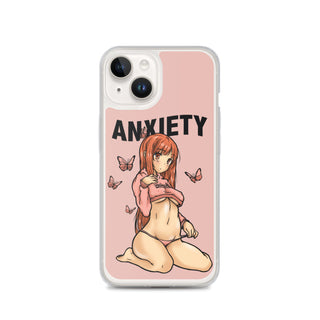 Anxiety Anime iPhone Case