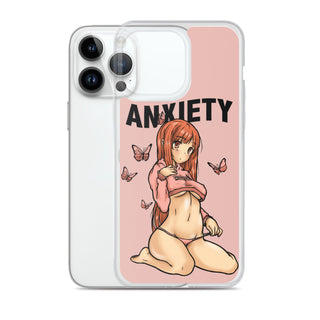 Anxiety Anime iPhone Case