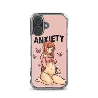 Anxiety Anime iPhone Case