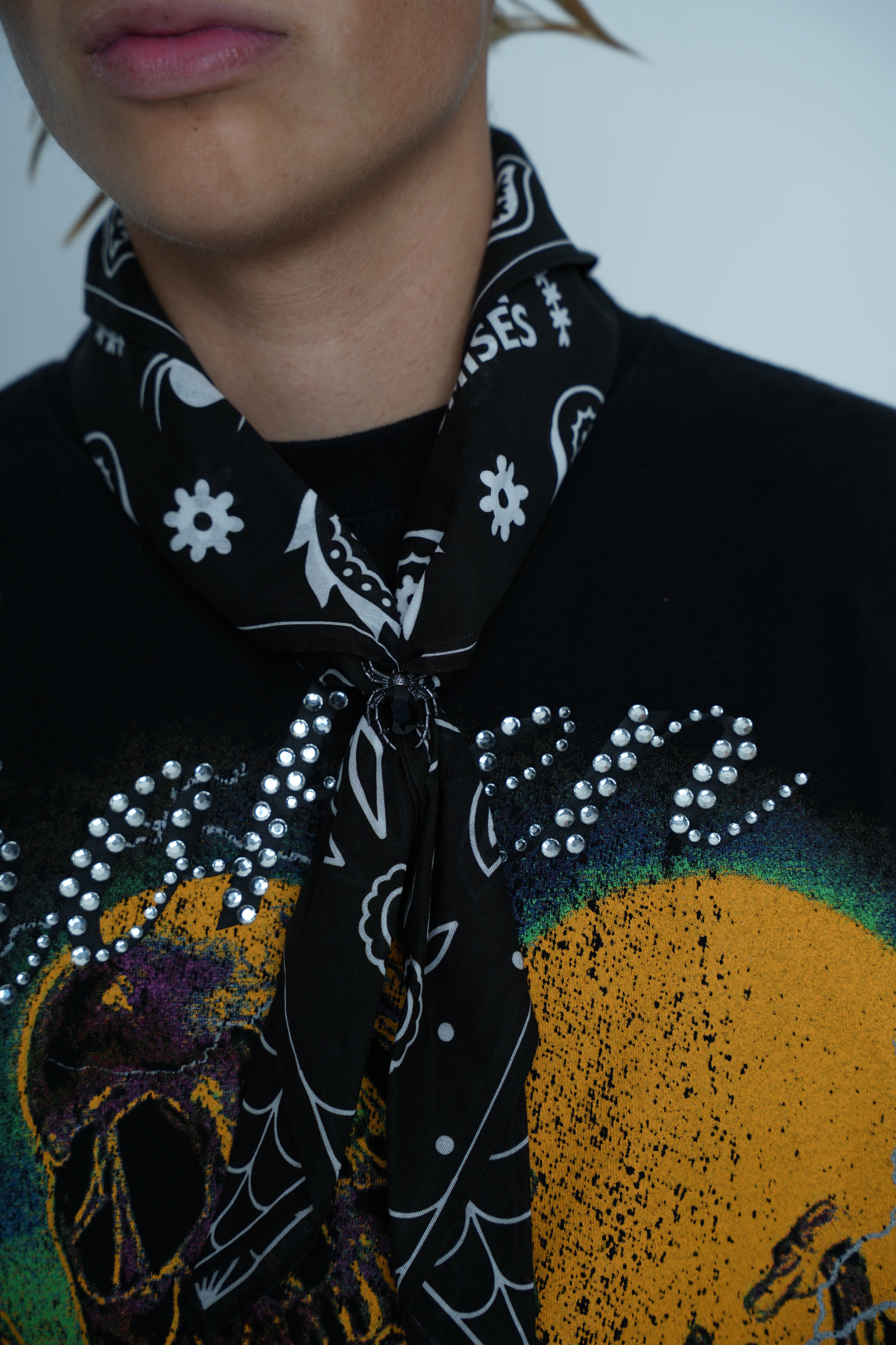 Arachnid Bandana Necklace