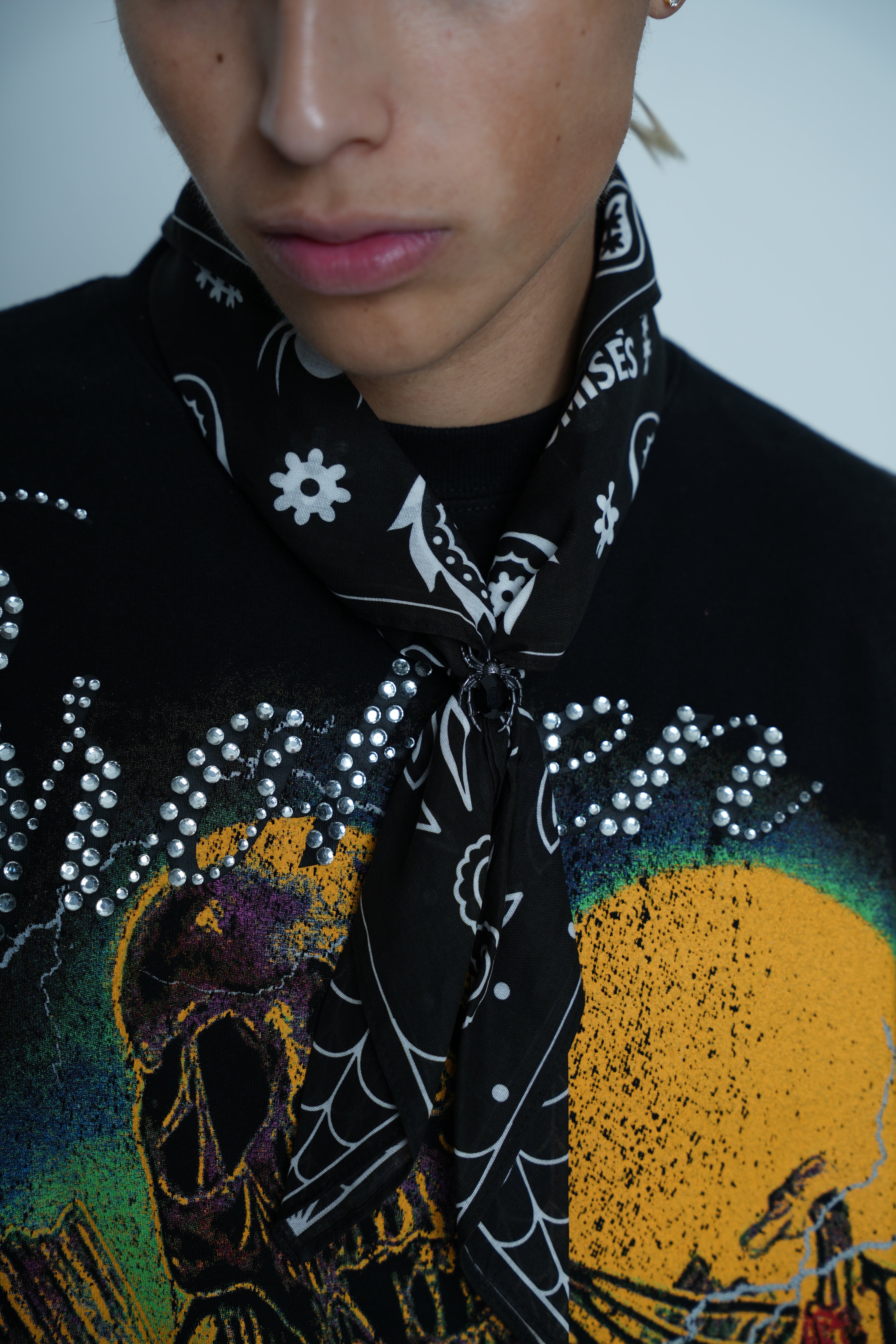 Arachnid Bandana Necklace