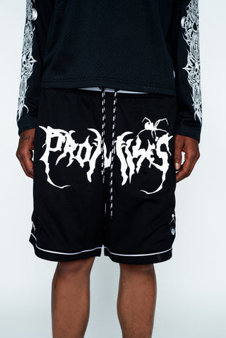 Arachnid Mesh Short