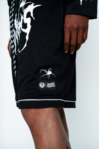 Arachnid Mesh Short