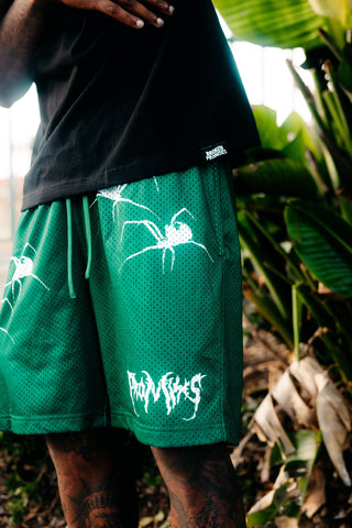 Arachnid Mesh Shorts