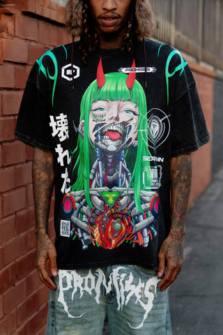 Artificial Serotonin Tee Black