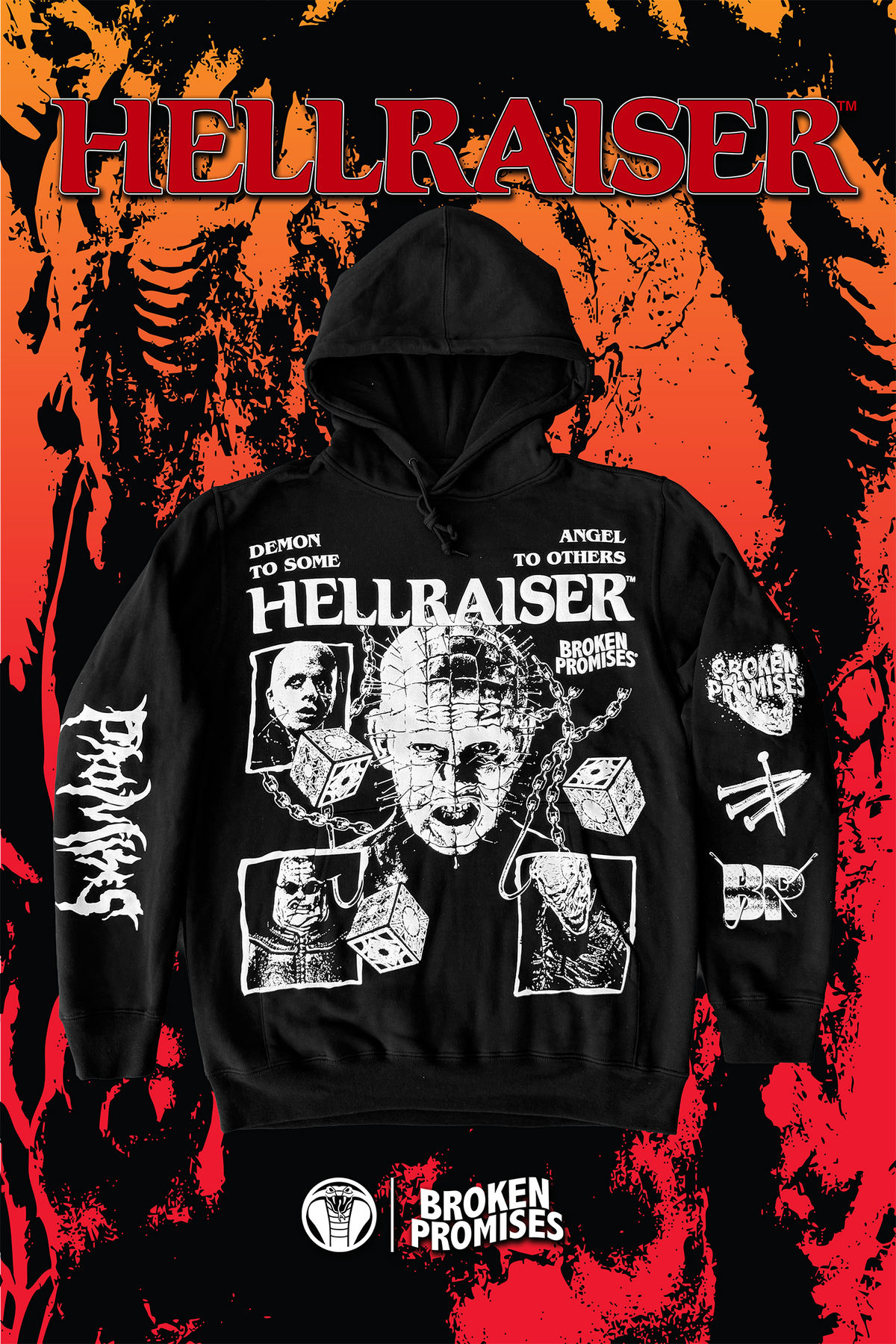 BP X Hellraiser Demon to Some Hoodie
