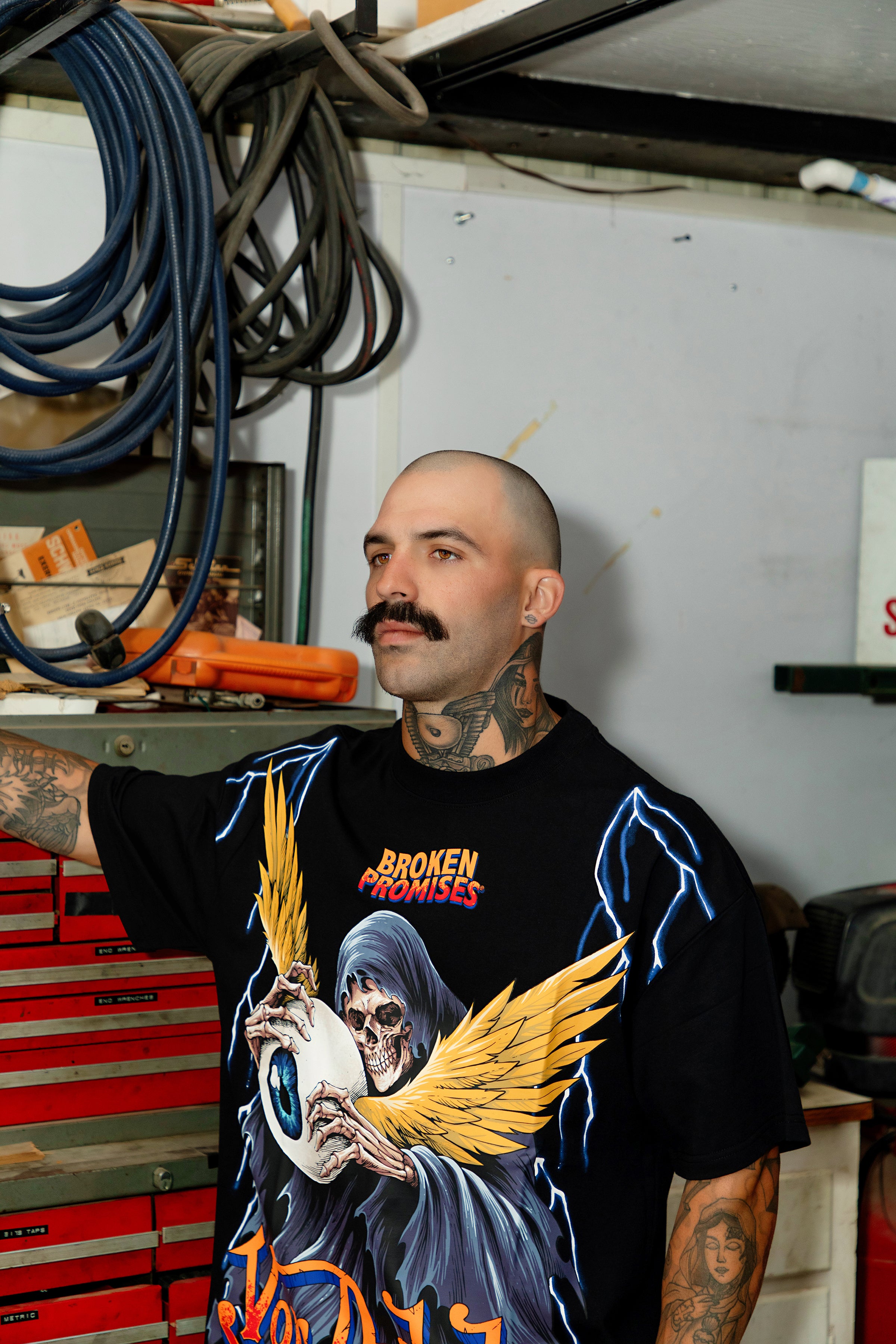 BP x Von Dutch Death Grip Tee | Broken Promises – Broken Promises Co