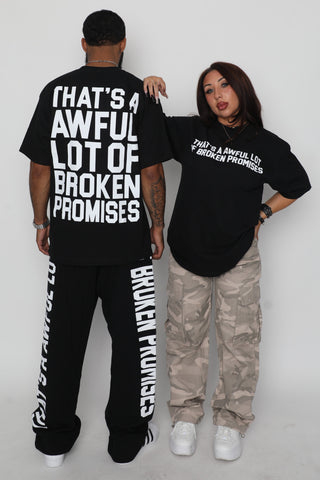 BP x ALOCS Classic Promises Tee Black/White