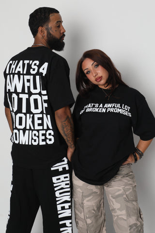 BP x ALOCS Classic Promises Tee Black/White