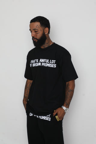 BP x ALOCS Classic Promises Tee Black/White