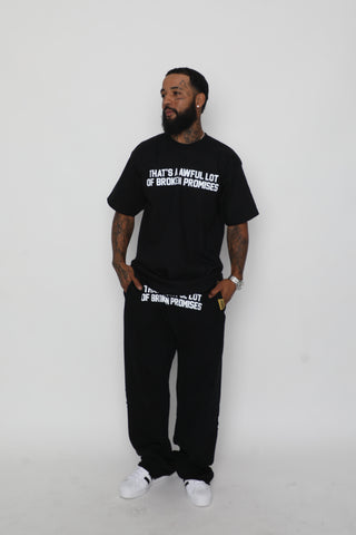 BP x ALOCS Classic Promises Tee Black/White