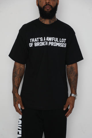 BP x ALOCS Classic Promises Tee Black/White