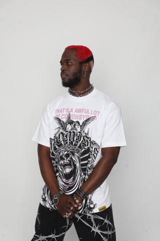 BP x ALOCS Crying Doves UV Reactive Tee