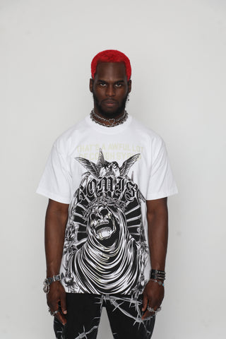 BP x ALOCS Crying Doves UV Reactive Tee