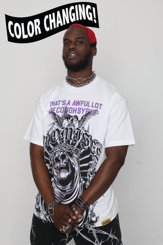 BP x ALOCS Crying Doves UV Reactive Tee