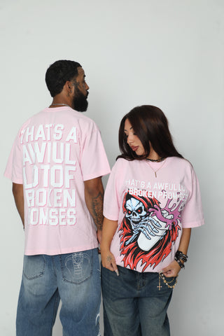 BP x ALOCS Splash Tee Pink