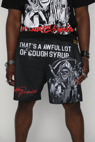 BP x Alocs Ghetto Bird Mesh Shorts