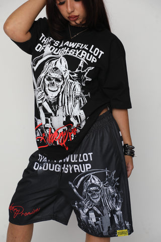 BP x Alocs Ghetto Bird Mesh Shorts