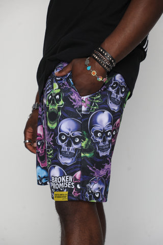 BP x Alocs Spilt Drank Mesh Shorts