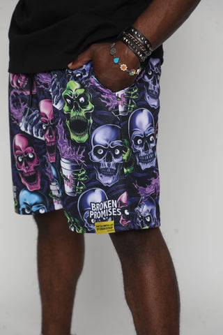 BP x Alocs Spilt Drank Mesh Shorts