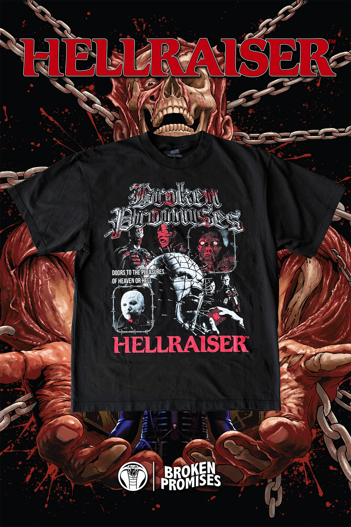 BP x Hellraiser Doors to the Pleasures SST Black