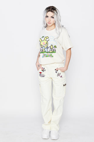 BP x It's Happy Bunny Focus on Me Y2K Cargo Pant