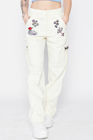 BP x It's Happy Bunny Focus on Me Y2K Cargo Pant