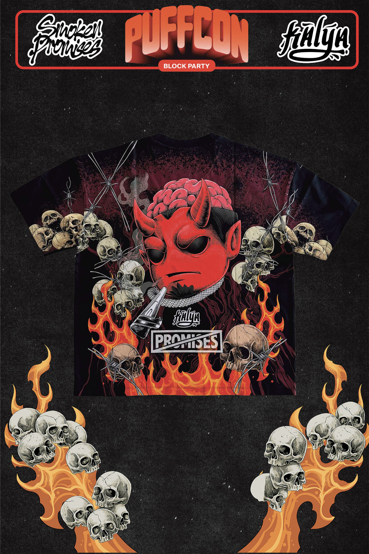 BP x Kalya Hellfire Tee