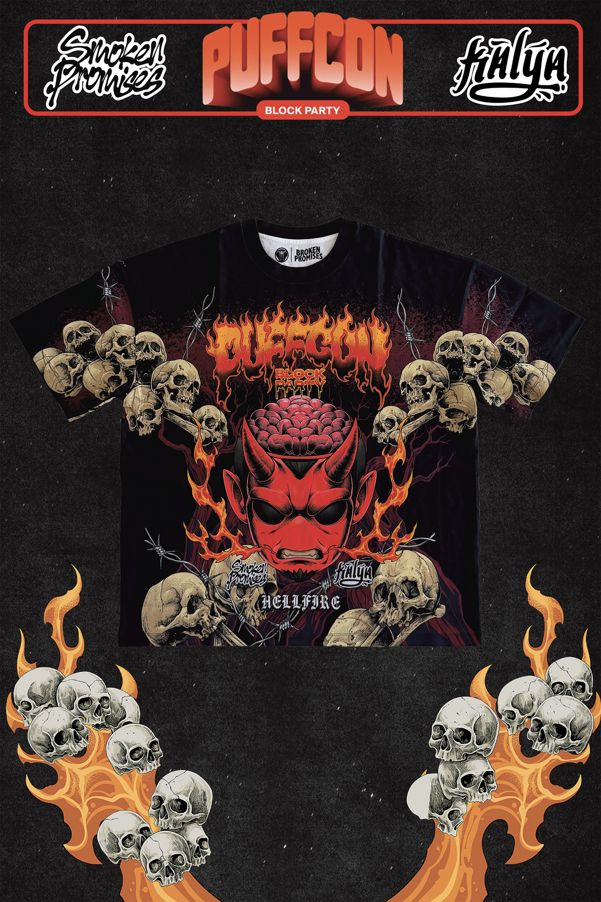 BP x Kalya Hellfire Tee