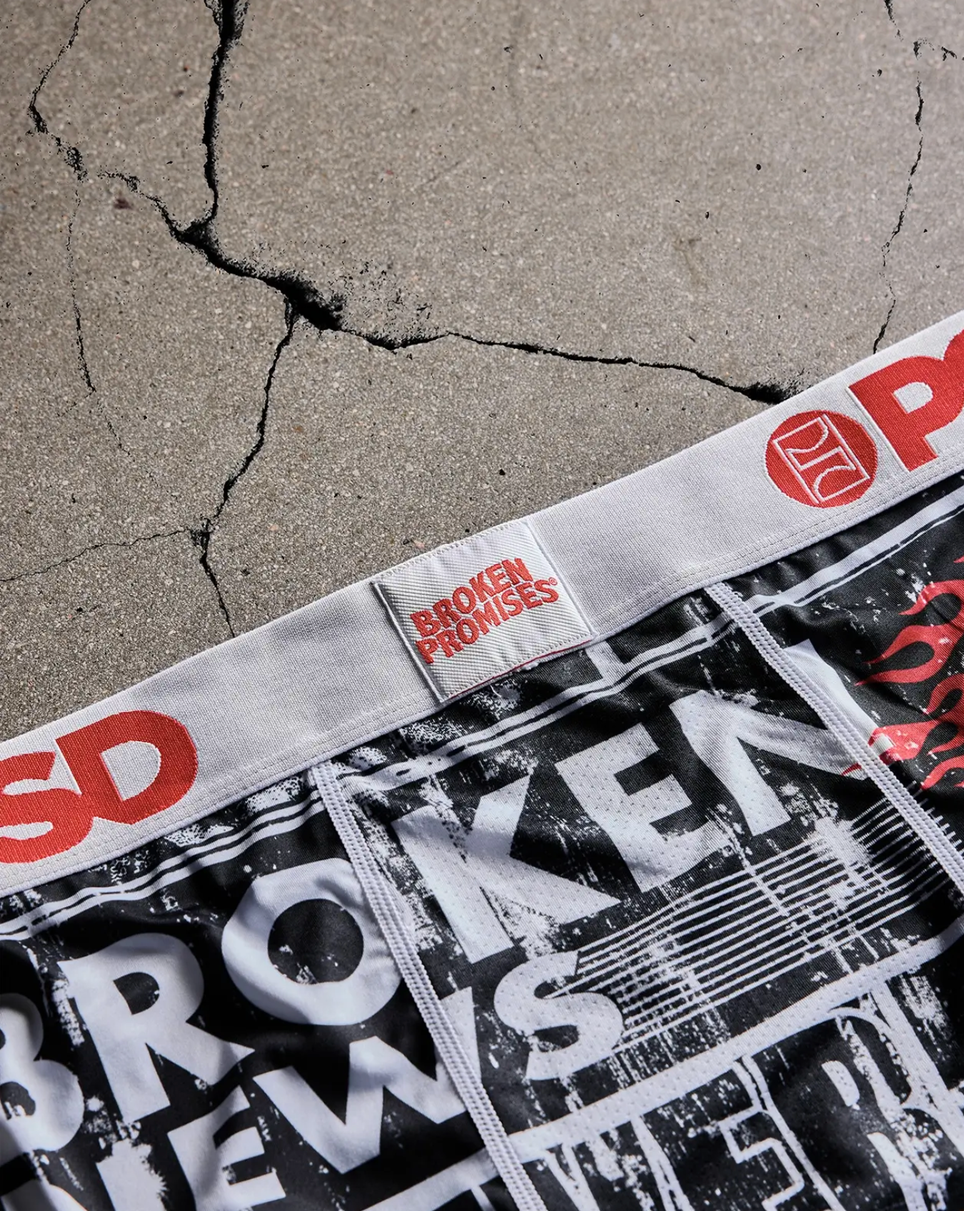 BP x PSD Broken News Boxer Brief
