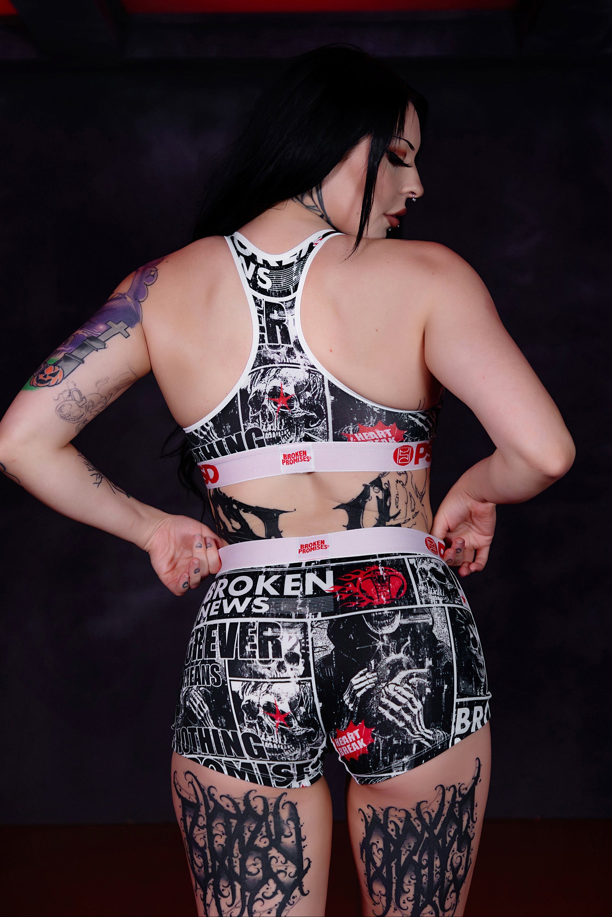 BP x PSD Broken News Boy Shorts