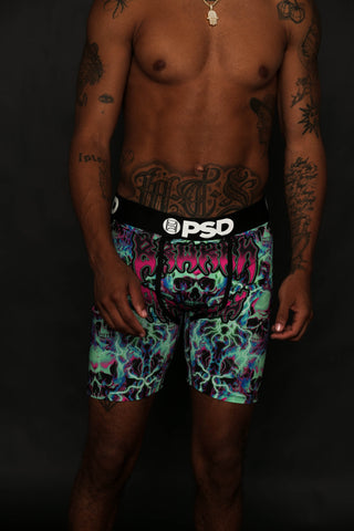 BP x PSD Skulls Glow Boxer