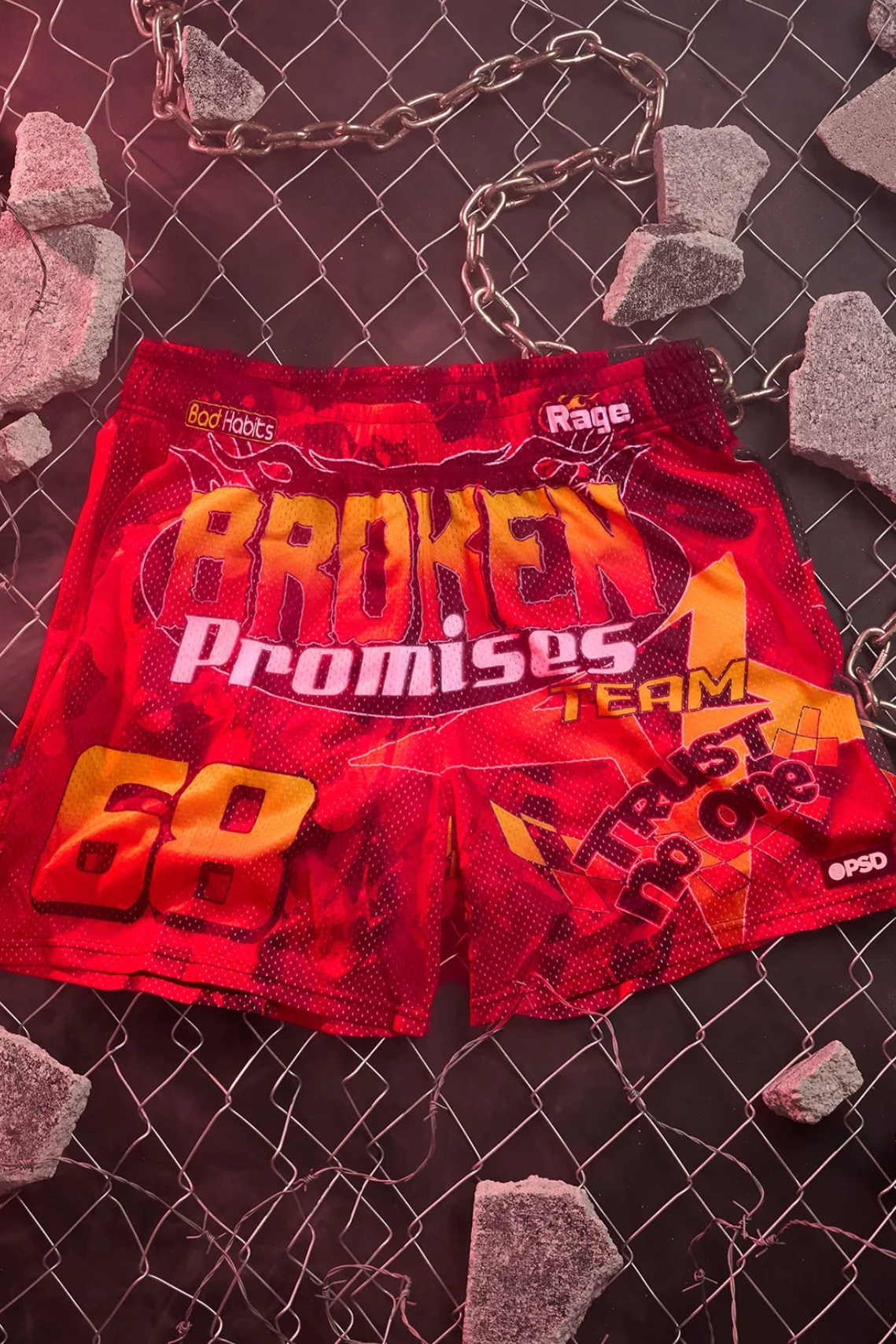 BP x PSD Trust No One Athletic Short