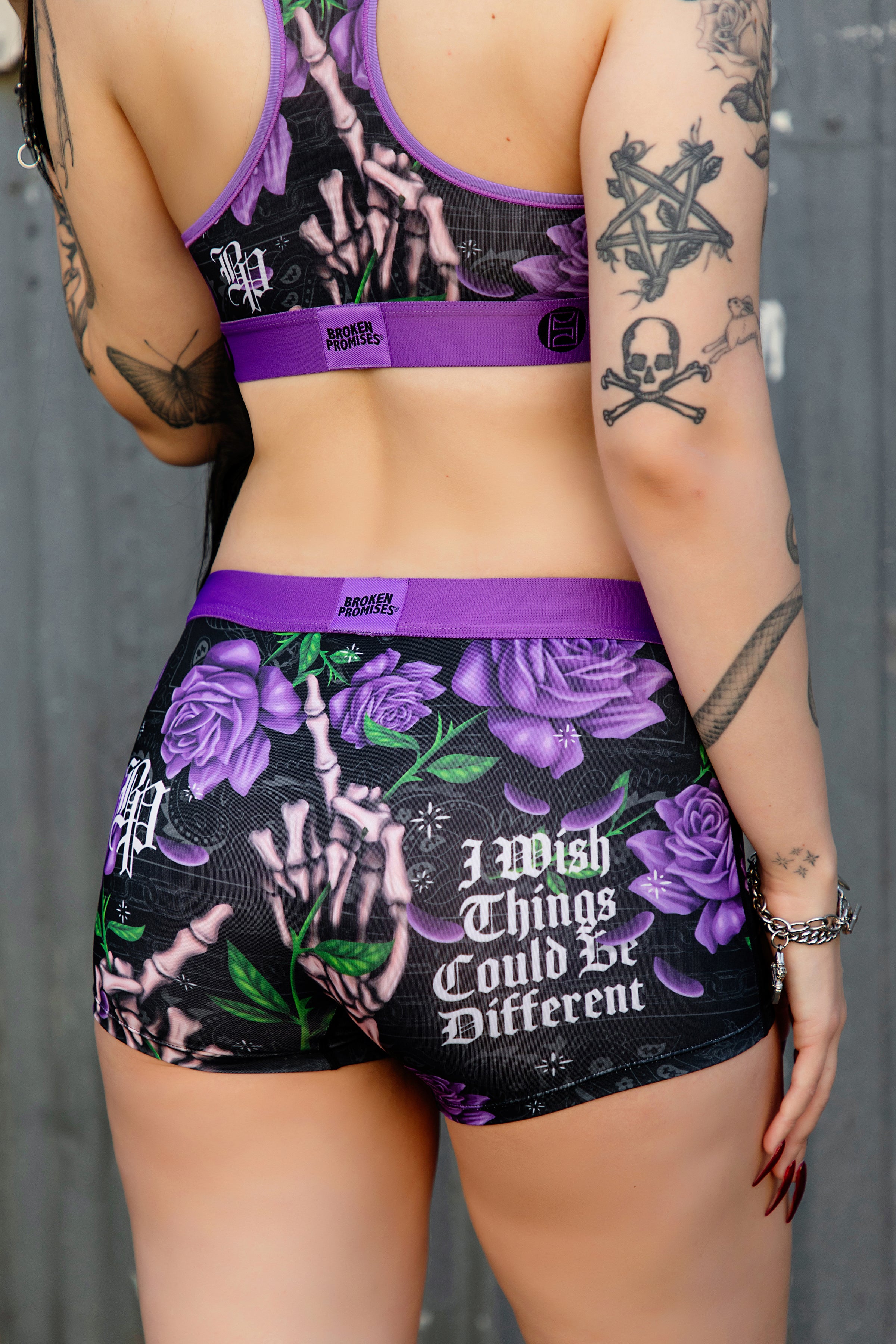 BP x PSD Wish Purp Boy Shorts