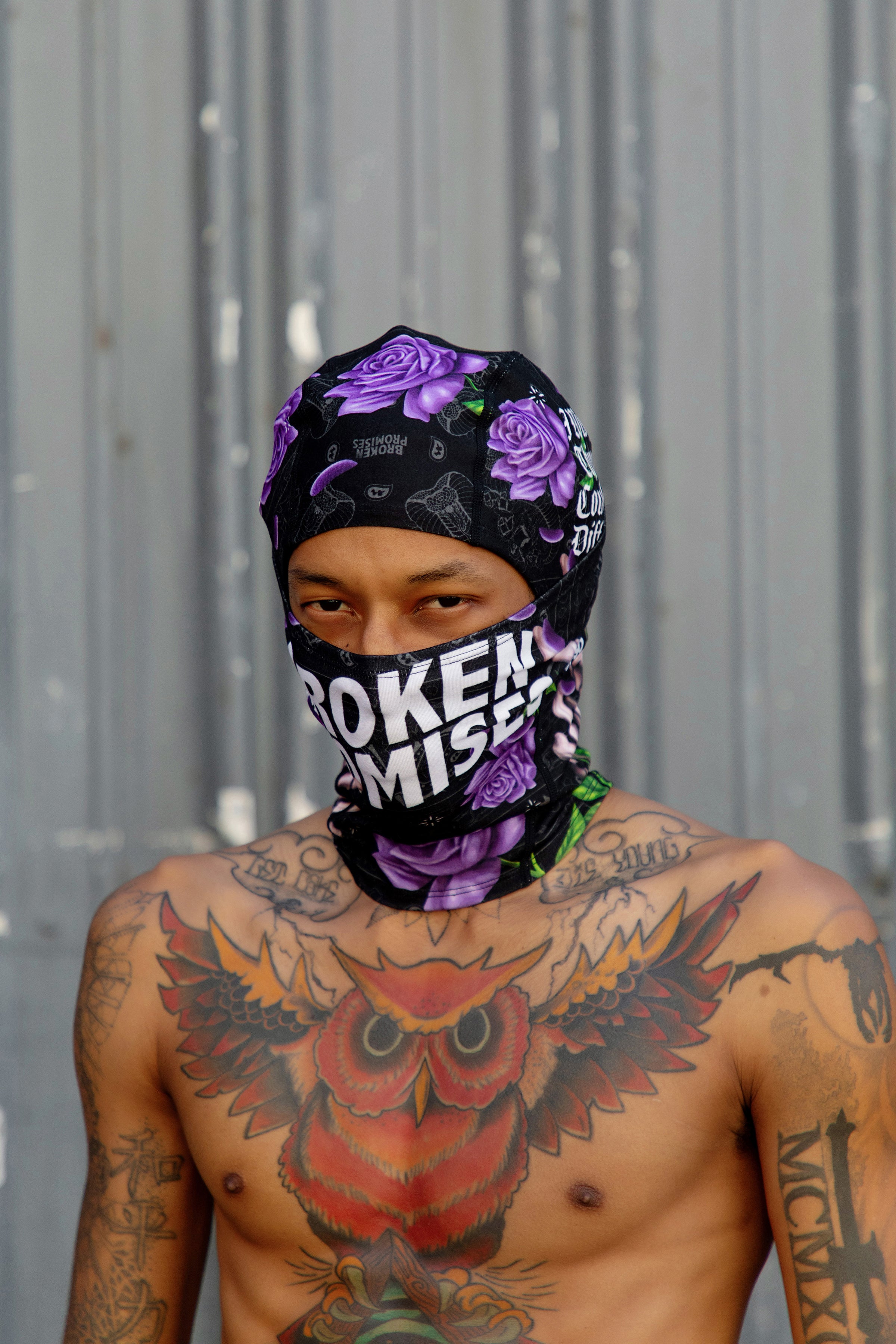 BP x PSD Wish Purp Hooded Mask