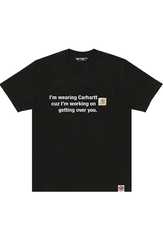 BP x Truly Red Panda Getting Over You Carhartt Pocket Tee