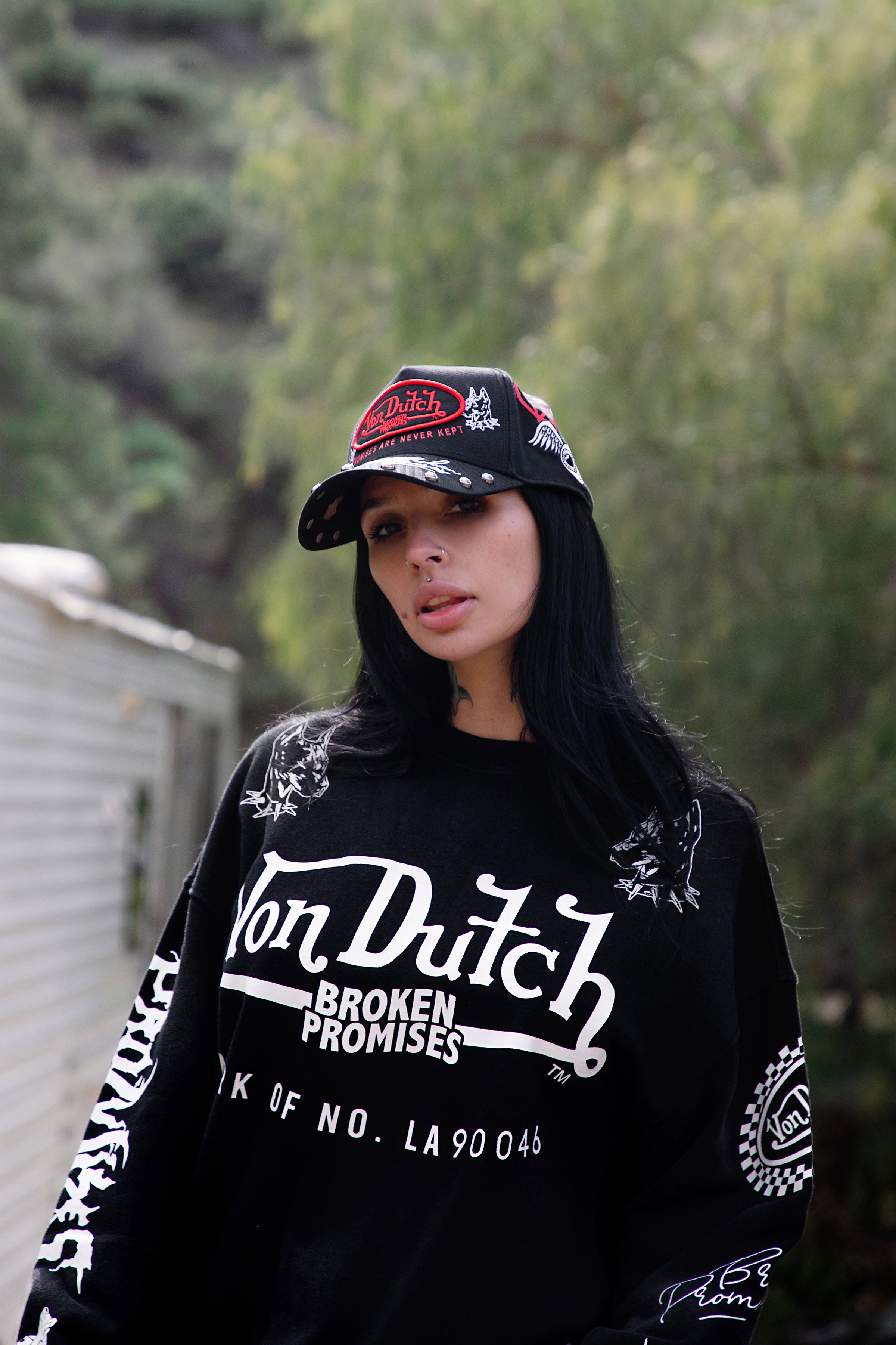 BP x Von Dutch All In Long Sleeve Tee | Graphic Long Sleeve Broken Promises Co BP x Von Dutch All In Long Sleeve Tee | Graphic Long Sleeve Broken Promises Co