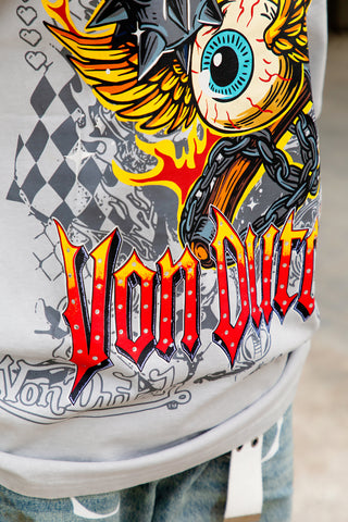 BP x Von Dutch Dark Crusader Tee w/ Rhinestones
