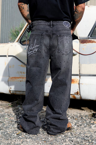 BP x Von Dutch Night Sky Rhinestone Denim Jeans