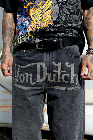 BP x Von Dutch Night Sky Rhinestone Denim Jeans